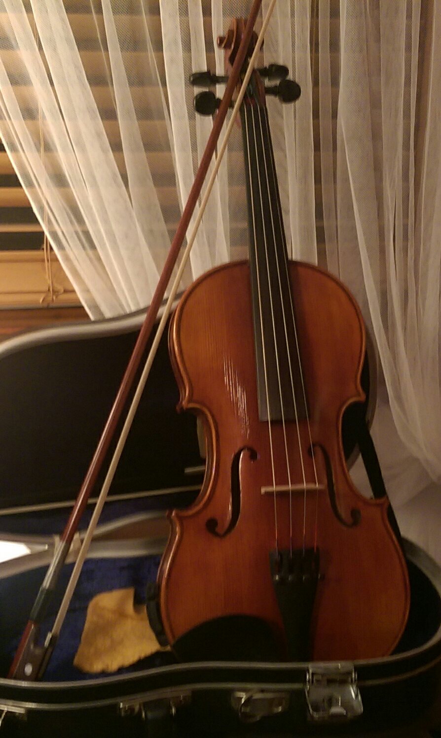Appalachian Fiddle, before